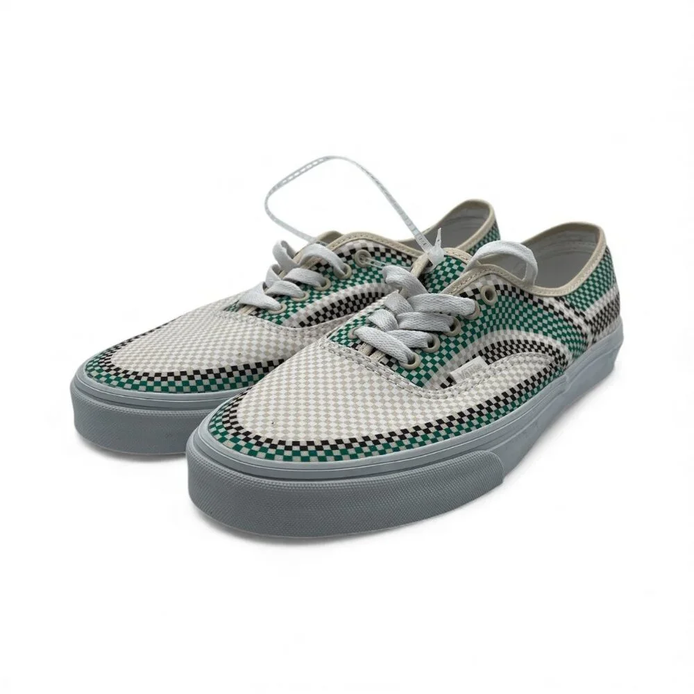 Vans Authentic Tileboard White Green Black VN0A2Z3ZCJ7 - M/9.5 - W/11